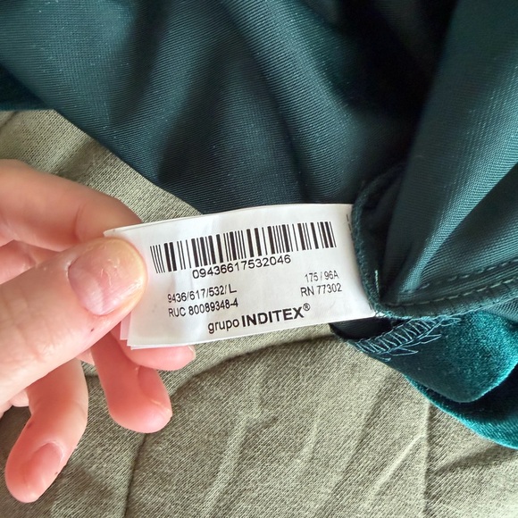 Zara Velvet Midi Dress - Picture 7 of 7